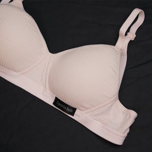 Soft Padded Bra For Women - 38 Pink
