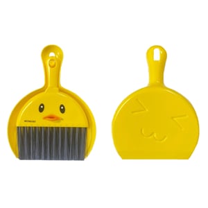 Wenguo Dust Cleaner Brush & pan Set - Yellow Duck