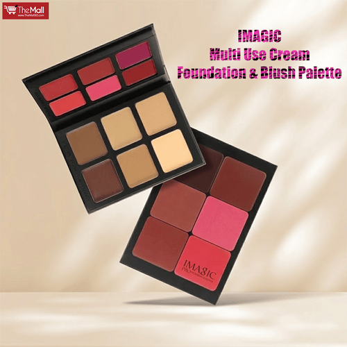 IMAGIC Multi Use Cream Foundation & Blush Palette