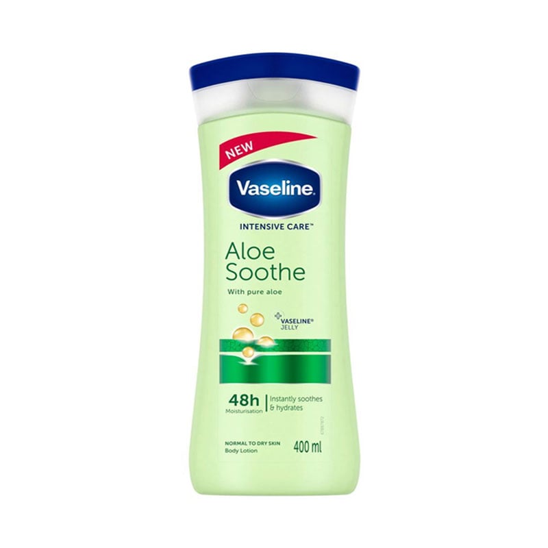 Vaseline Intensive Care Aloe Soothe Lotion for Normal To Dry Skin 400ml