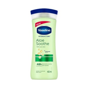 Vaseline Intensive Care Aloe Soothe Lotion 400ml •