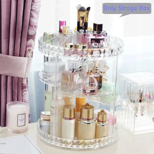 360 Rotatable Cosmetic Organizer
