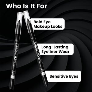 Rimmel London Scandal'Eyes Waterproof Kohl Kajal 1.3g - 001 Black