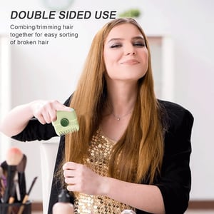 Hair Cutter Comb - Green