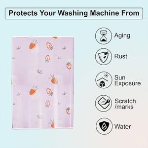 Yalijin Washing Machine Cover - Pink Strawberry