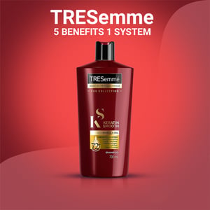 Tresemme Keratin Smooth With Marula Oil Shampoo 700ml •