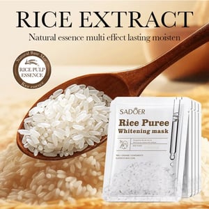 Sadoer Rice Puree Whitening Facial Mask 25g