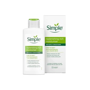 Simple Kind to Skin Replenishing Rich Moisturiser 125ml•