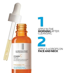LA Roche-Posay 10% Pure Vitamin C Serum 30ml  •