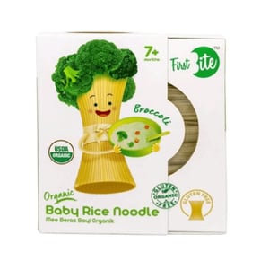 First Bite Broccoli Organic Baby Rice Noodle (7+months) 180g•