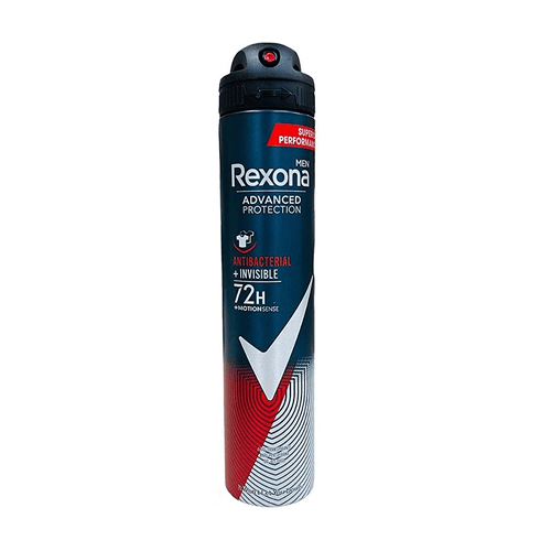 Rexona Men Advanced Protection Antibacterial Invisible Deodorant Spray 200ml •