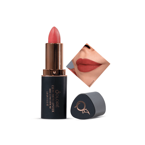 Qolore Creme Matte Lipstick 3.8g - Cloudy Pink 06