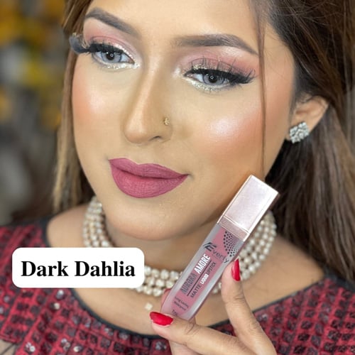 Everly Aurora Amore Matte Lipstick Premium Series - Dark Dahlia