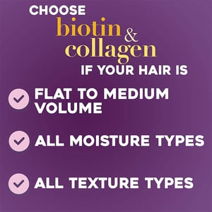 OGX Thick & Full + Biotin & Collagen Shampoo 385ml •