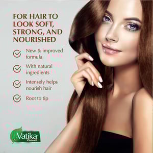 Dabur Vatika Naturals Coconut Enriched Hair Oil 300ml  •