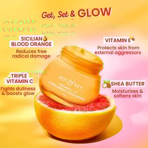 Dot & Key Vitamin C + E Super Bright  Moisturizer 60ml •