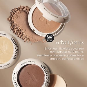Absolute New York Velvet Focus Medium To Full Coverage Powder Foundation 6g - MFVF02 Light Medium Neutral