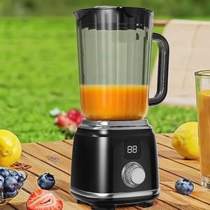 Rechargeable Citrus Juicer With Led Display - Black