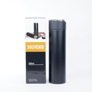 Stainless Steel Vacuum Cup 500ml - Black