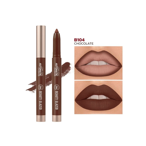 Beauty Glazed Long Stay Automatic Lip Crayon - B104 Chocolate