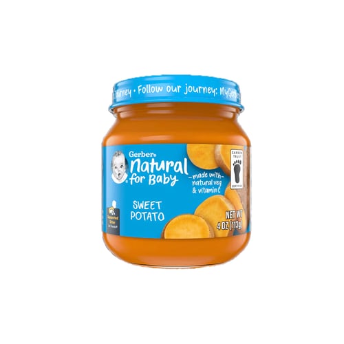 Gerber Natural For Baby Sweet Potato (6+months) 113gm•