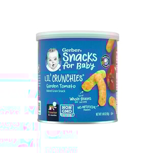 Gerber Lil' Crunchies Garden Tomato (8+ Months) 42g•