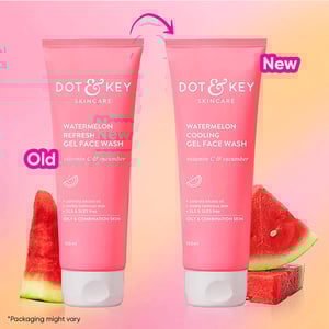 Dot & Key Watermelon Cooling Gel Face Wash 100ml•