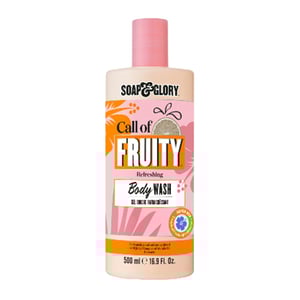 Soap & Glory Call Of Fruity Refreshing Body Wash Scented With Tropical Fruits & Hibiscus 500ml•