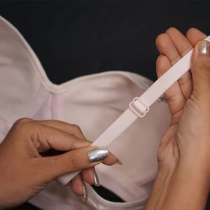 Soft Padded Bra For Women - 34 Pink