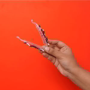 Premium Look Butterfly Hair Clip - Black