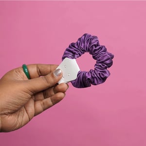 Scrunchie Soft Hand & Hairband - Brown