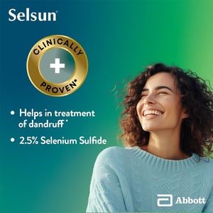 Selsun Selenium Sulfide Topical Suspension USP Shampoo 120ml •