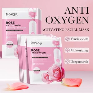 Bioaqua Rose Anti Oxygen Activating Facial Mask 30ml