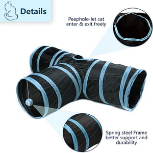 Ctlang Spiral Cat Tunnel Puzzle Toy (20224)