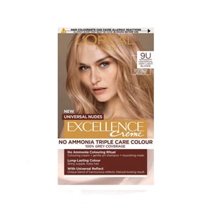 L'Oreal Paris Excellence Creme Haircolour - 9U Universal Very Light Blonde•