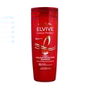 L'Oreal Elvive Colour Protecting Shampoo For Colored or Highlighted Hair 400ml  •