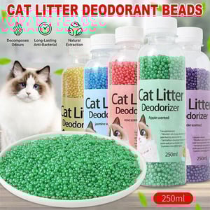 Cat Litter Deodorizer Beads 250ml - Jasmine