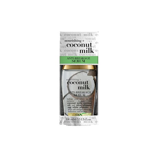 OGX Nourishing + Coconut Milk Anti-Breakage Serum 100ml •
