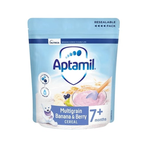 Aptamil Multigrain Banana & Berry Cereal (From 7+ Months) 200g•