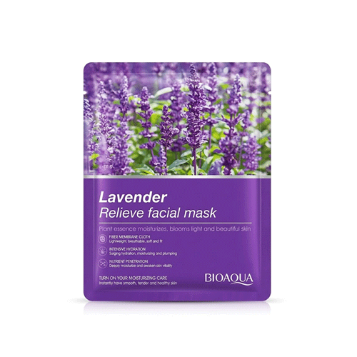Bioaqua Lavender Relieve Facial Sheet Mask 25g