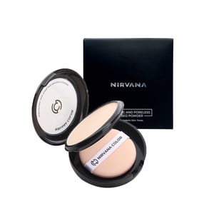 Nirvana Mattifying And Poreless Pressed Powder 15g - P01 Light Natural