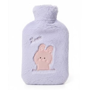 Ultra Comfortable Hot Water Bag - Purple Nub Cat