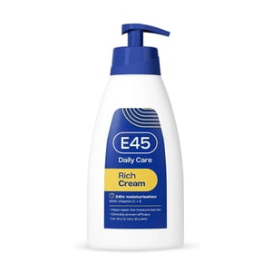 E45 24 hour Moisturisation Daily Care Rich Cream 400ml•