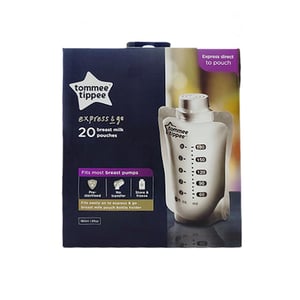 Tommee Tippee Express & Go Breast Milk Pouches 180ml - 20pcs