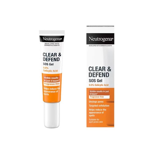 Neutrogena Clear & Defend Sos Gel For Spot Prone Skin 15ml