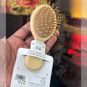 Cute Squirrel Mini Hair Comb - Light Brown