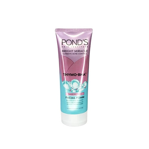 Pond's Bright Miracle Ultimate Acne Control Thymo-BHA Facial Foam 100g•