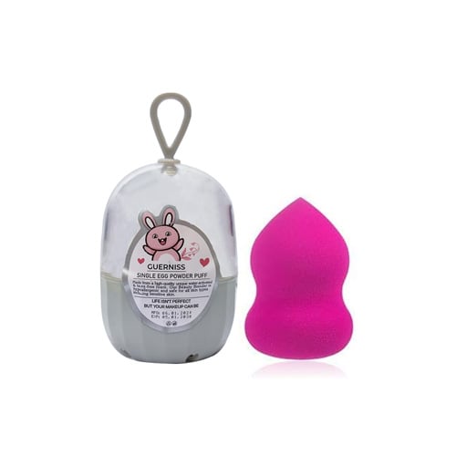 Guerniss Single Egg Powder Puff Pear - Deep Pink