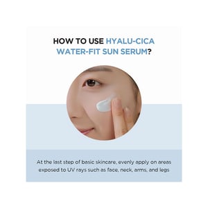 Skin1004 Madagascar Centella Hyalu-Cica Water-Fit Sun Serum 50ml - SPF50+ PA++++ •