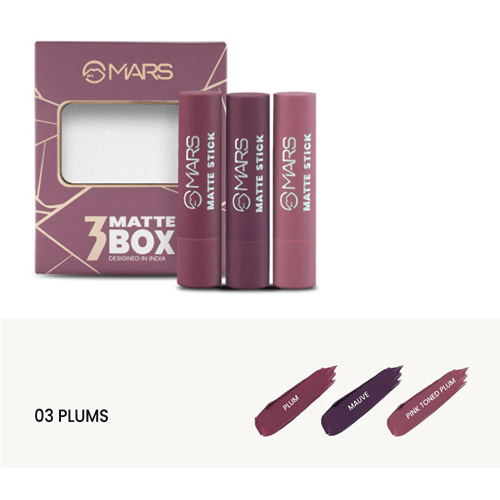 Mars 3 Matte Box - 03 Plums •